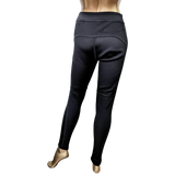 HERMES BLACK LEGGIN Black 76% Silk Stretch Woman Pants