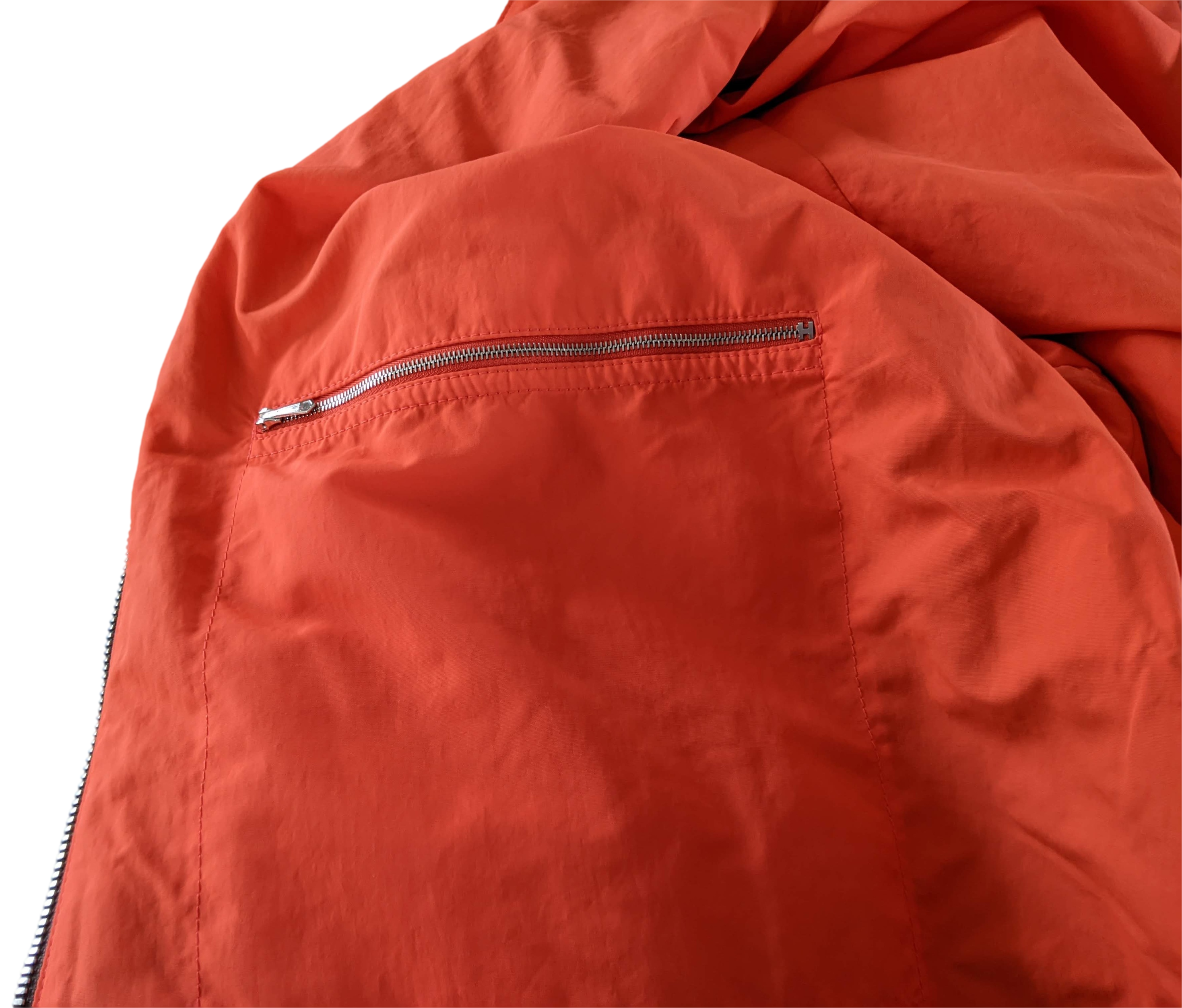 HERMES BLOUSON CAPUCHE AMOVIBLE VIGOUREUX Removable Hood Jacket Sz48