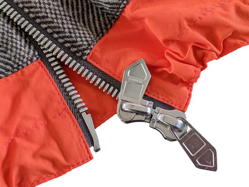 HERMES BLOUSON CAPUCHE AMOVIBLE VIGOUREUX Removable Hood Jacket Sz48