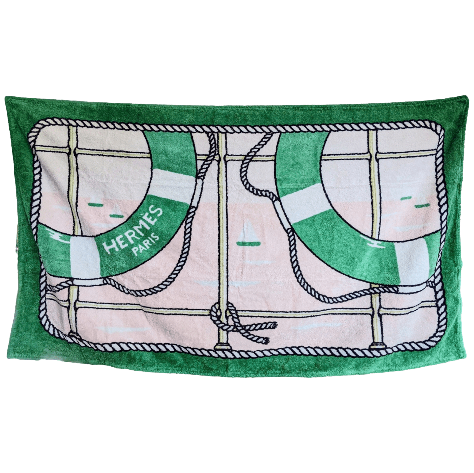 HERMES Bouees Terry Towel Towel 90 x 150 cm
