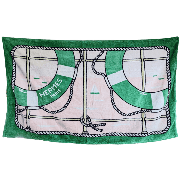HERMES Bouees Terry Towel Towel 90 x 150 cm