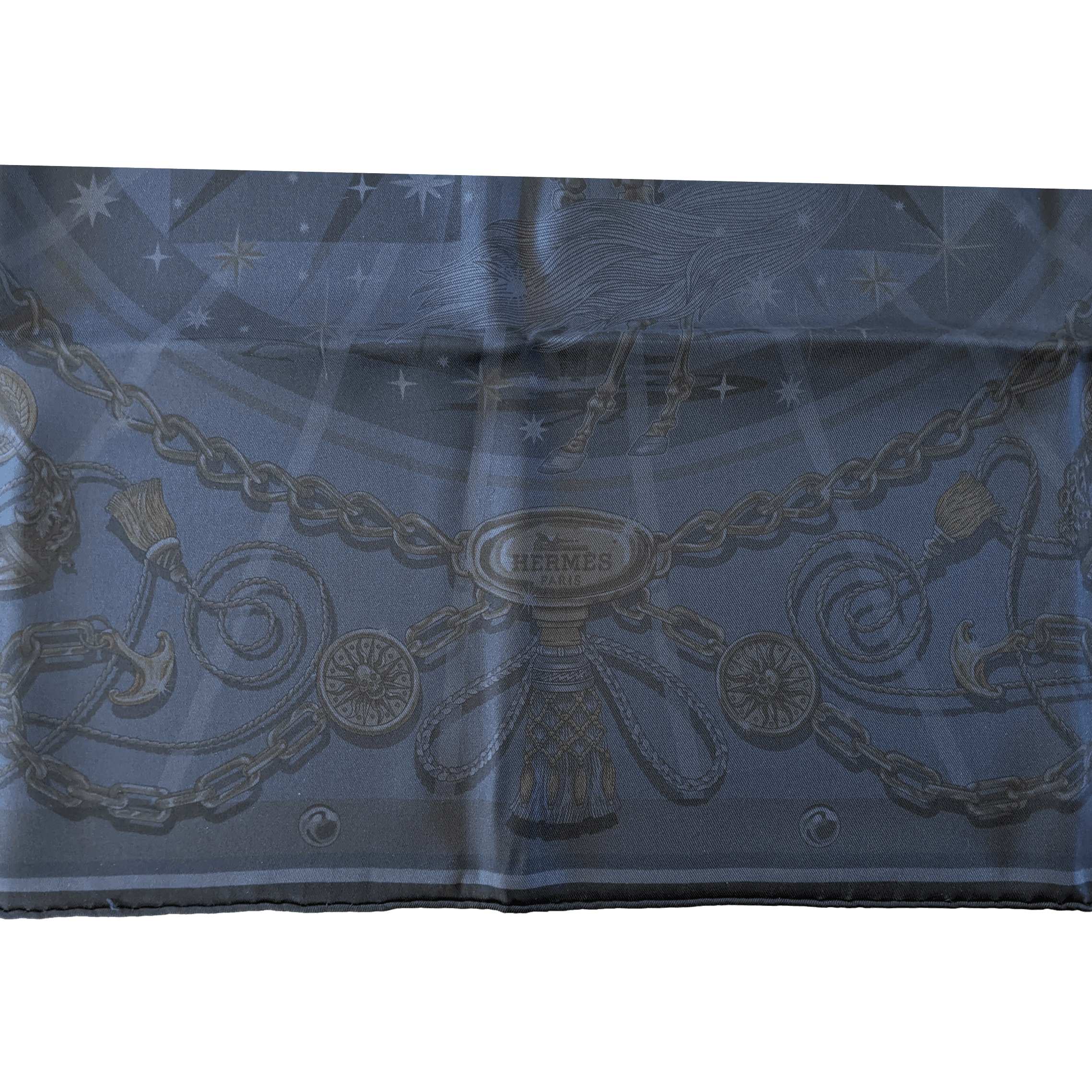 HERMES C'est la Fete a Paris Vintage Silk Scarf 70