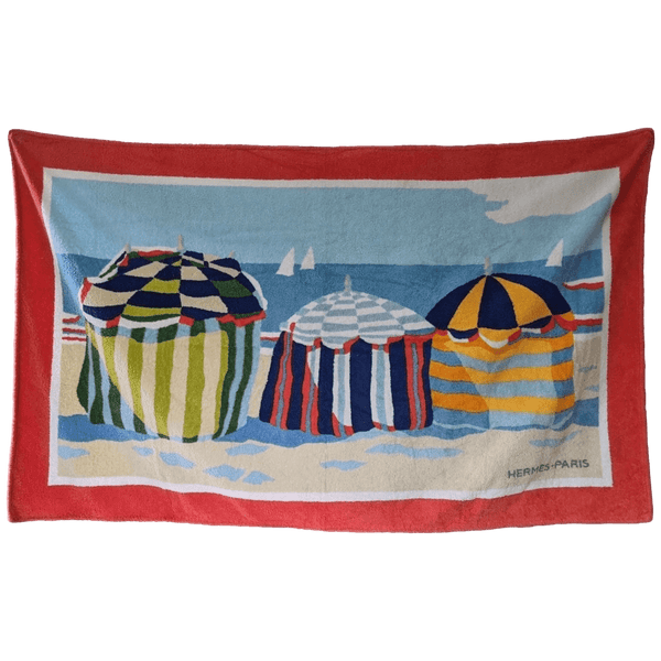 タオル HERMES Terry Beach Towels hermes-cabanes-terry-beach-
