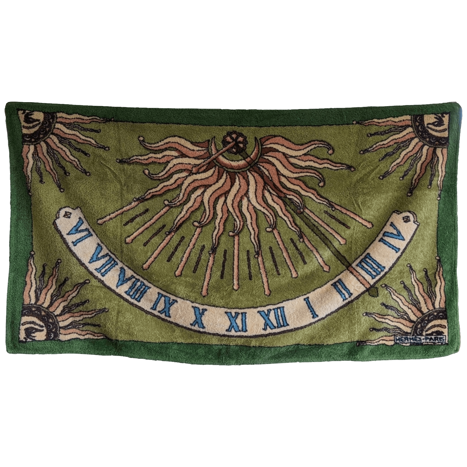 HERMES CADRAN SOLAIRE Tapis de Plage Terry Beach Towel 90 x 150 cm