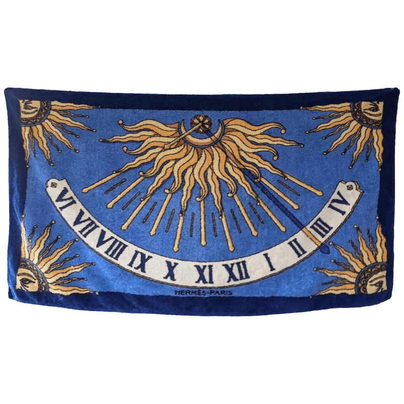 HERMES Cadran Solaire Tapis de Plage Terry Beach Towel 90 x 150 cm