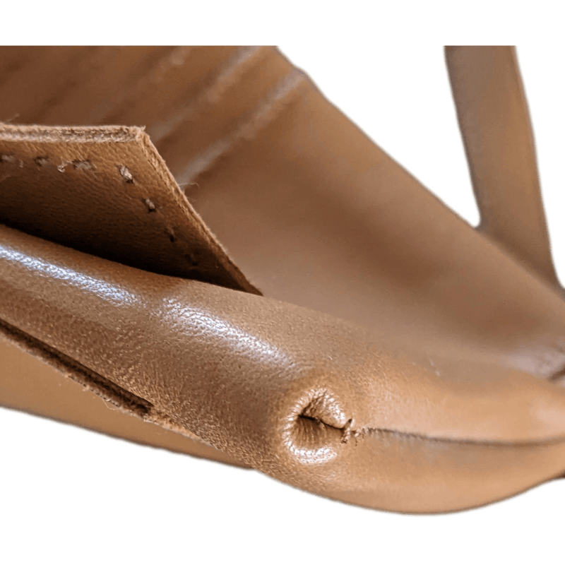 HERMES Tan Xtra Supple Calfskin Crossbody Pochette Bag