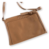 HERMES Tan Xtra Supple Calfskin Crossbody Pochette Bag