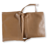 HERMES Tan Xtra Supple Calfskin Crossbody Pochette Bag