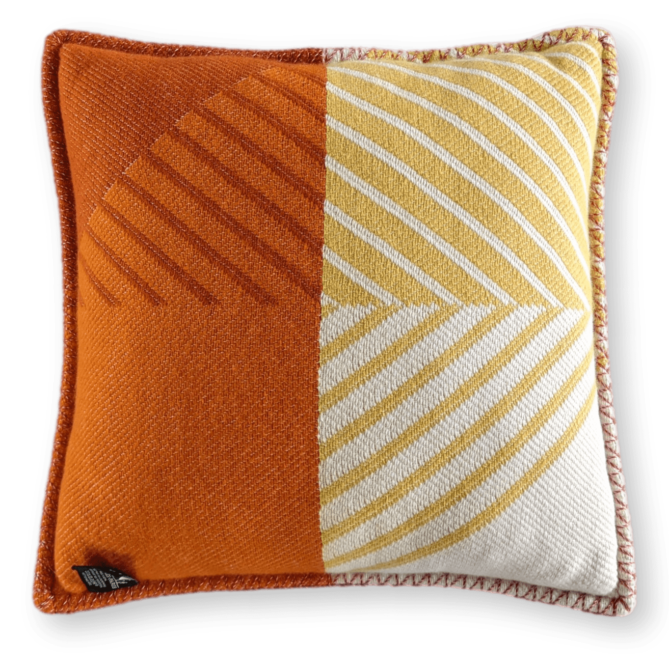 HERMES Zellige 100% Cashmere Pillow 43 x 43 cm