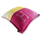HERMES Zellige 100% Cashmere Pillow 43 x 43 cm
