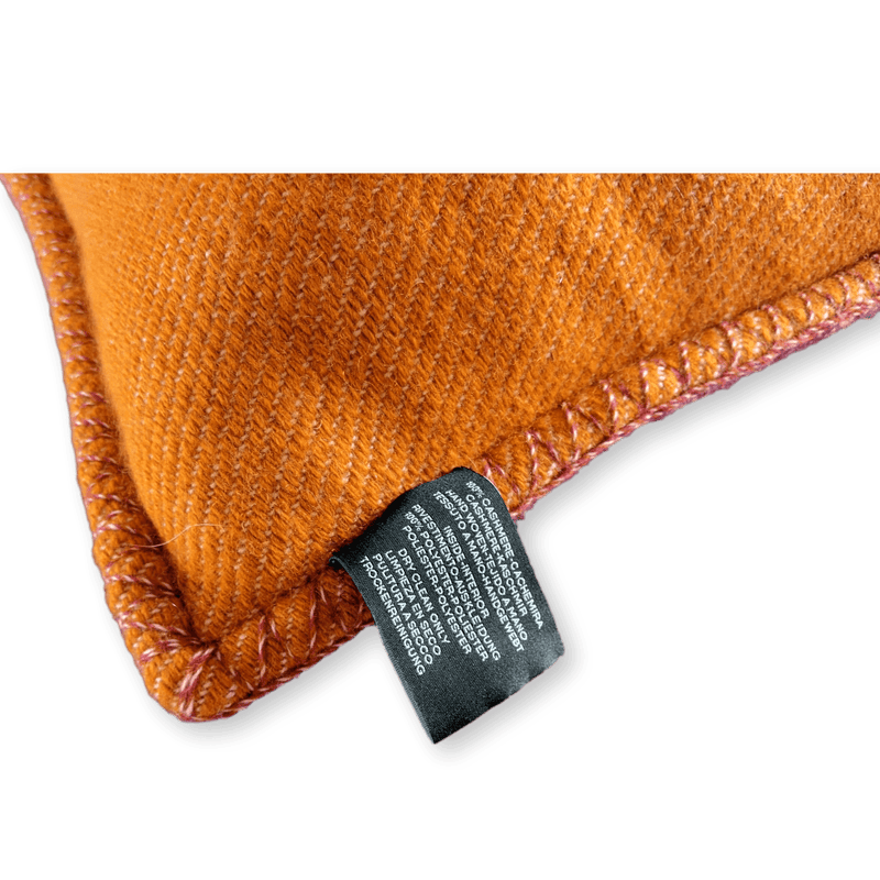 HERMES Zellige 100% Cashmere Pillow 43 x 43 cm