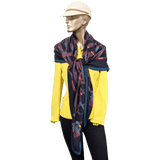 HERMES Cavalcadour Morning by Nigel Peake Cashmere Shawl 140 x 140 cm