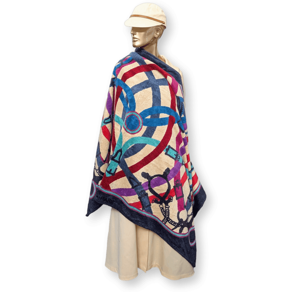 HERMES Cavalcadour Beach Towel GM 90 x 150 cm