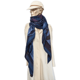 HERMES 2015 Cavalleria d'Etriers by Virginie Jamin Cashmere Shawl 140 x 140 cm