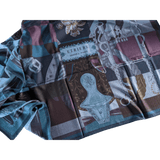 HERMES 2015 Cavalleria d'Etriers by Virginie Jamin Cashmere Shawl 140 x 140 cm