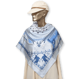 HERMES Chaque Rencontre est Unique Silk Scarf 90