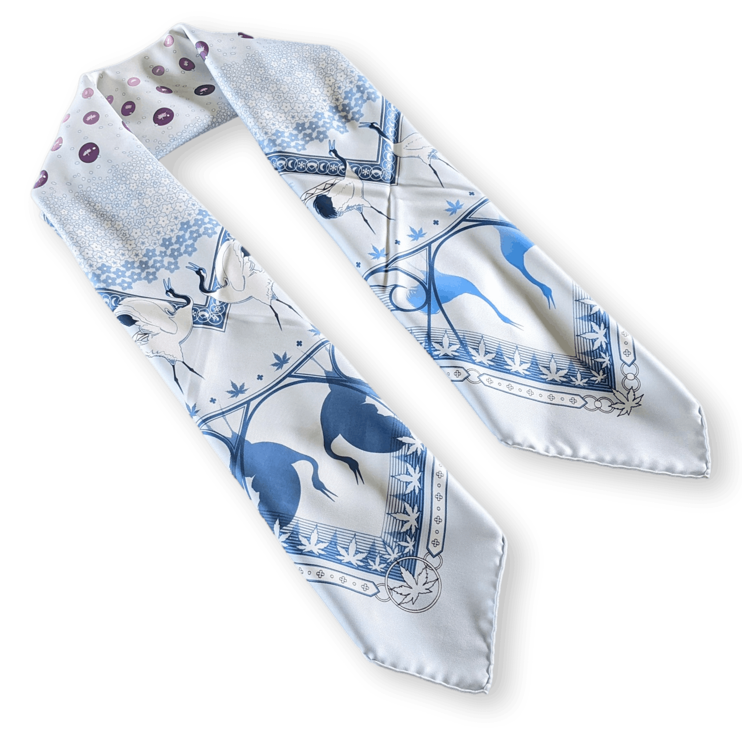 HERMES Chaque Rencontre est Unique Silk Scarf 90