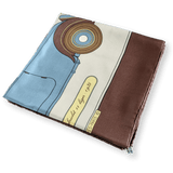 HERMES 1960s Celadon CITROEN Special & Limited Edt Twill 90 x 90 cm