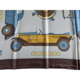 HERMES 1960s Celadon CITROEN Special & Limited Edt Twill 90 x 90 cm