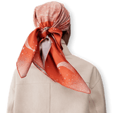HERMES Clair de Lune Double Face Twill Scarf 90