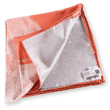 HERMES Clair de Lune Double Face Twill Scarf 90