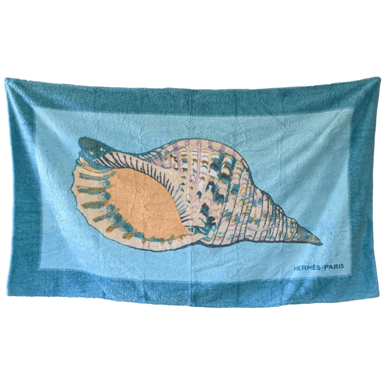 HERMES Coquillage Beach Towel 90 x 150 cm