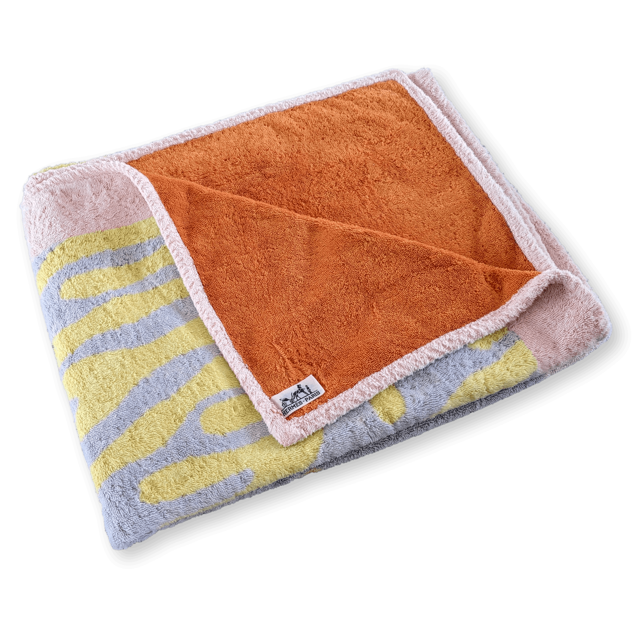 HERMES Coral Beach Towel 90 x 150 