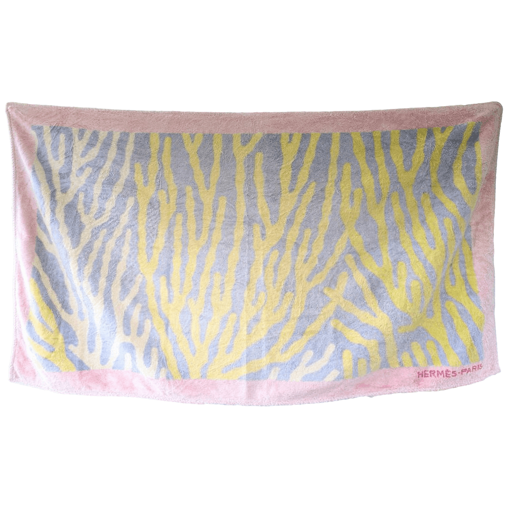 HERMES Coral Beach Towel 90 x 150 
