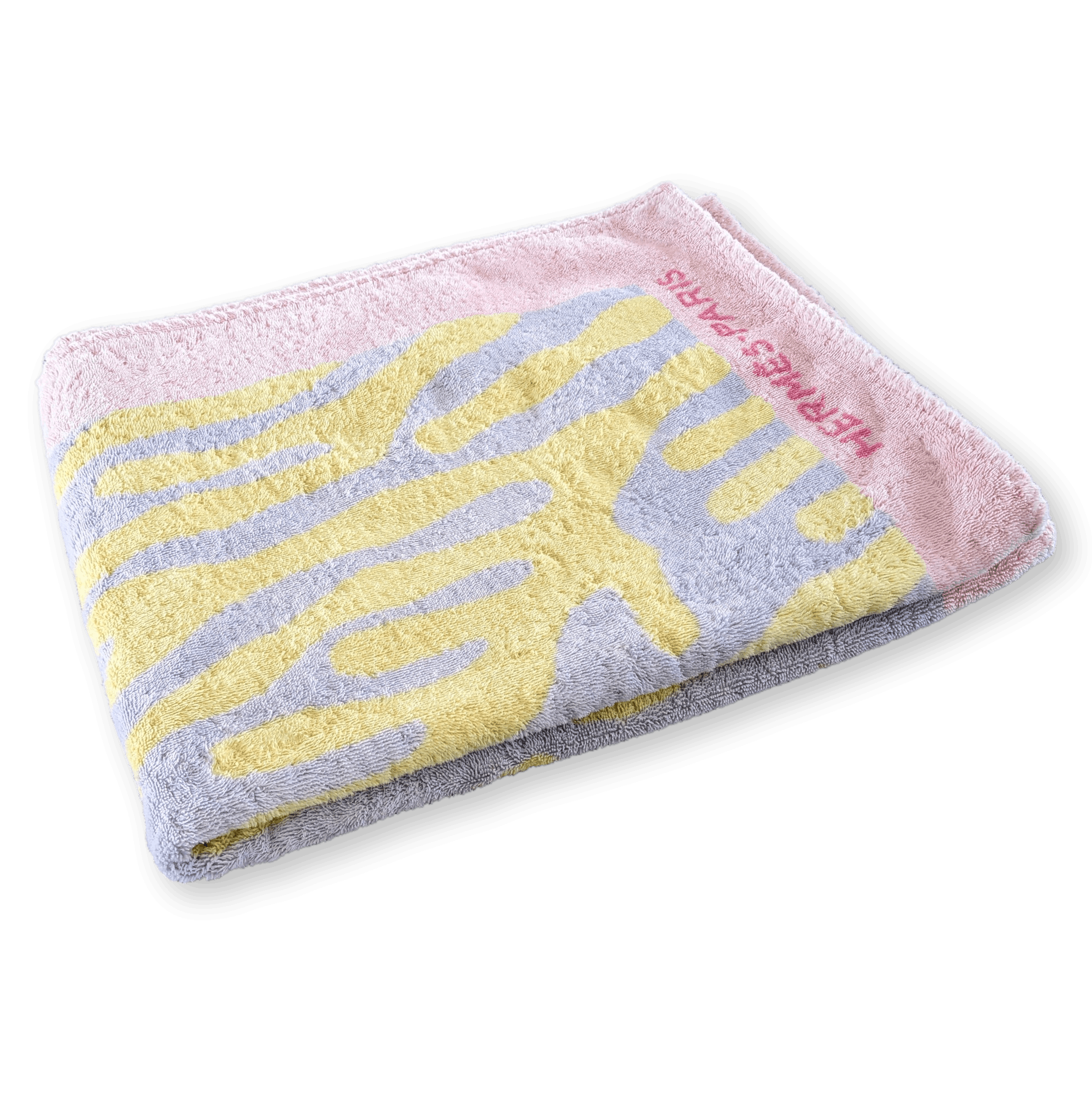 HERMES Coral Beach Towel 90 x 150 