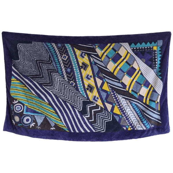 HERMES Coupons Indiens Terry Cotton Beach Towel 90 x 150 cm