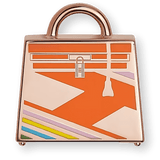 HERMES Curiosite Kelly Laque H Vibration charm