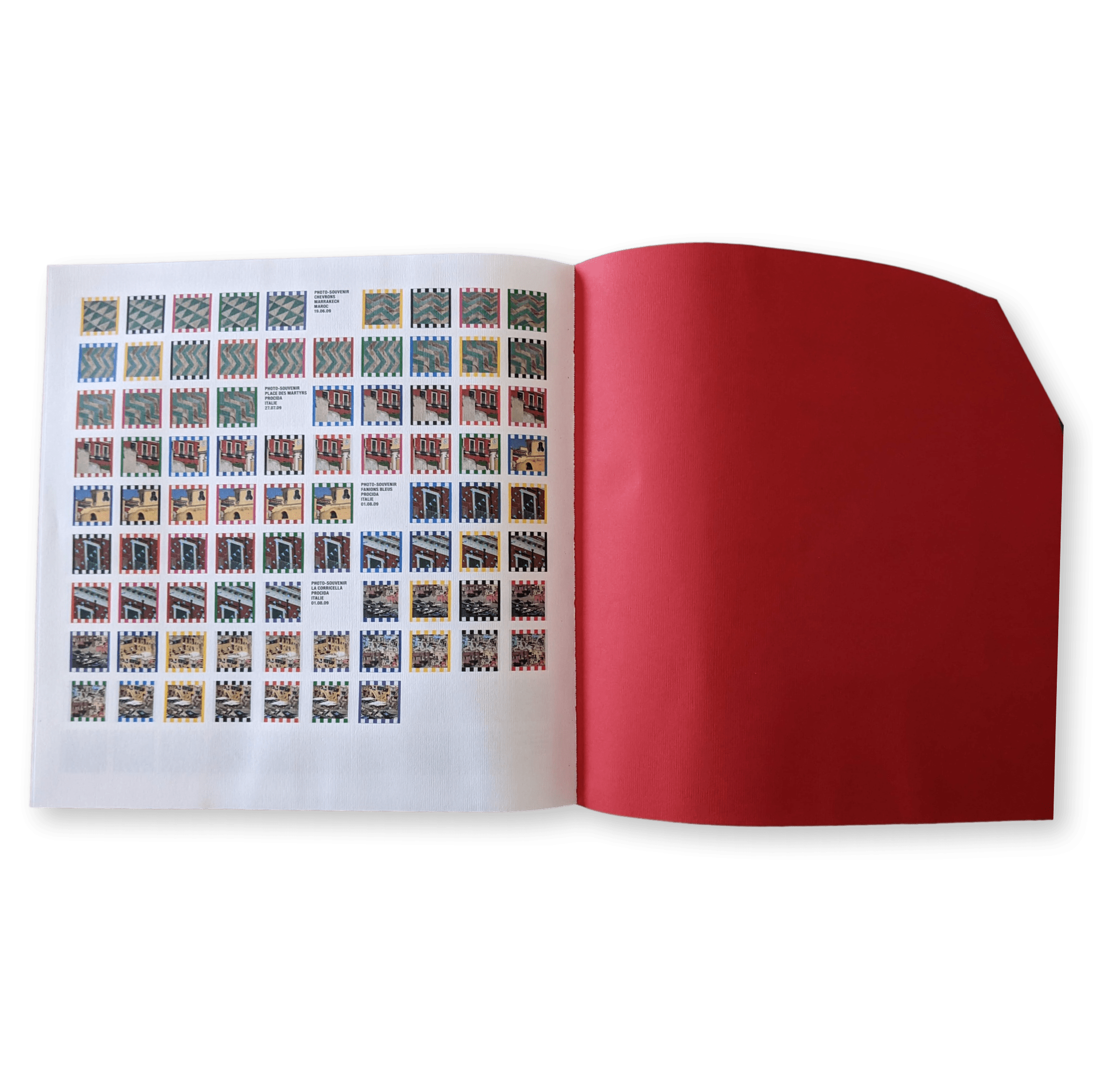 HERMES X DANIEL BUREN Photos-Souvenris au Carre Book