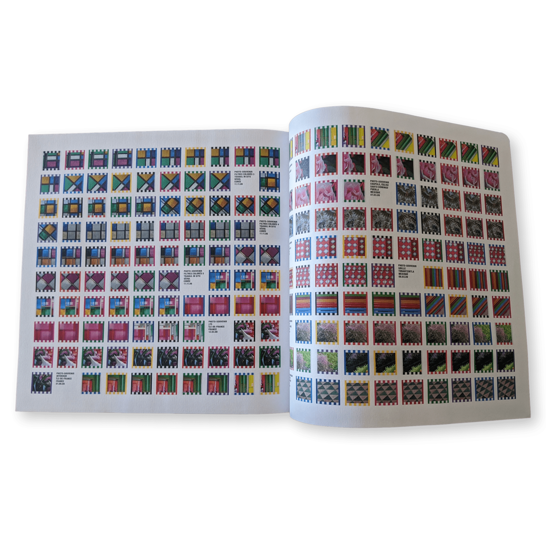 HERMES X DANIEL BUREN Photos-Souvenris au Carre Book