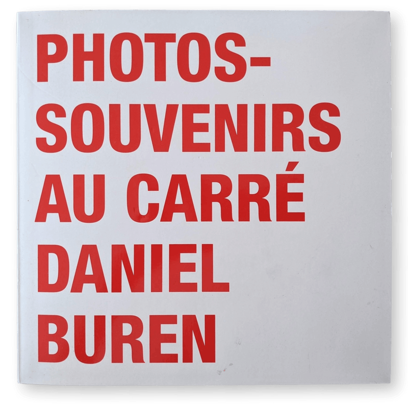 HERMES X DANIEL BUREN Photos-Souvenris au Carre Book