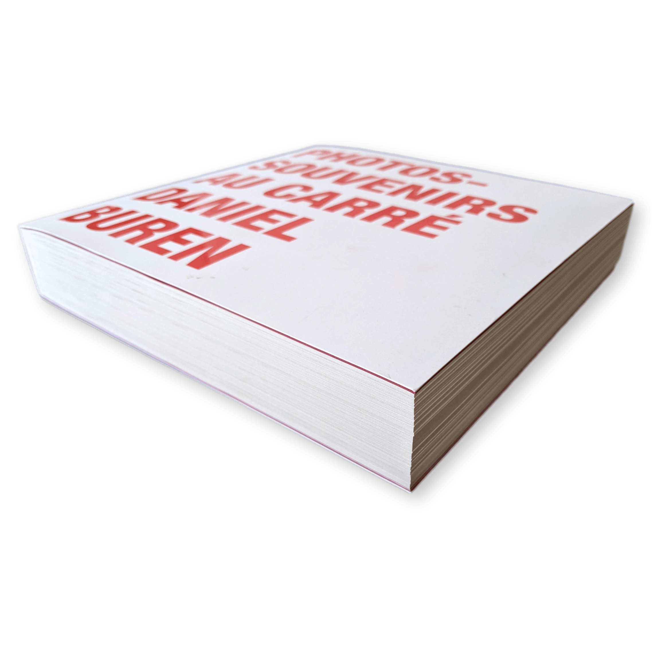 HERMES X DANIEL BUREN Photos-Souvenris au Carre Book