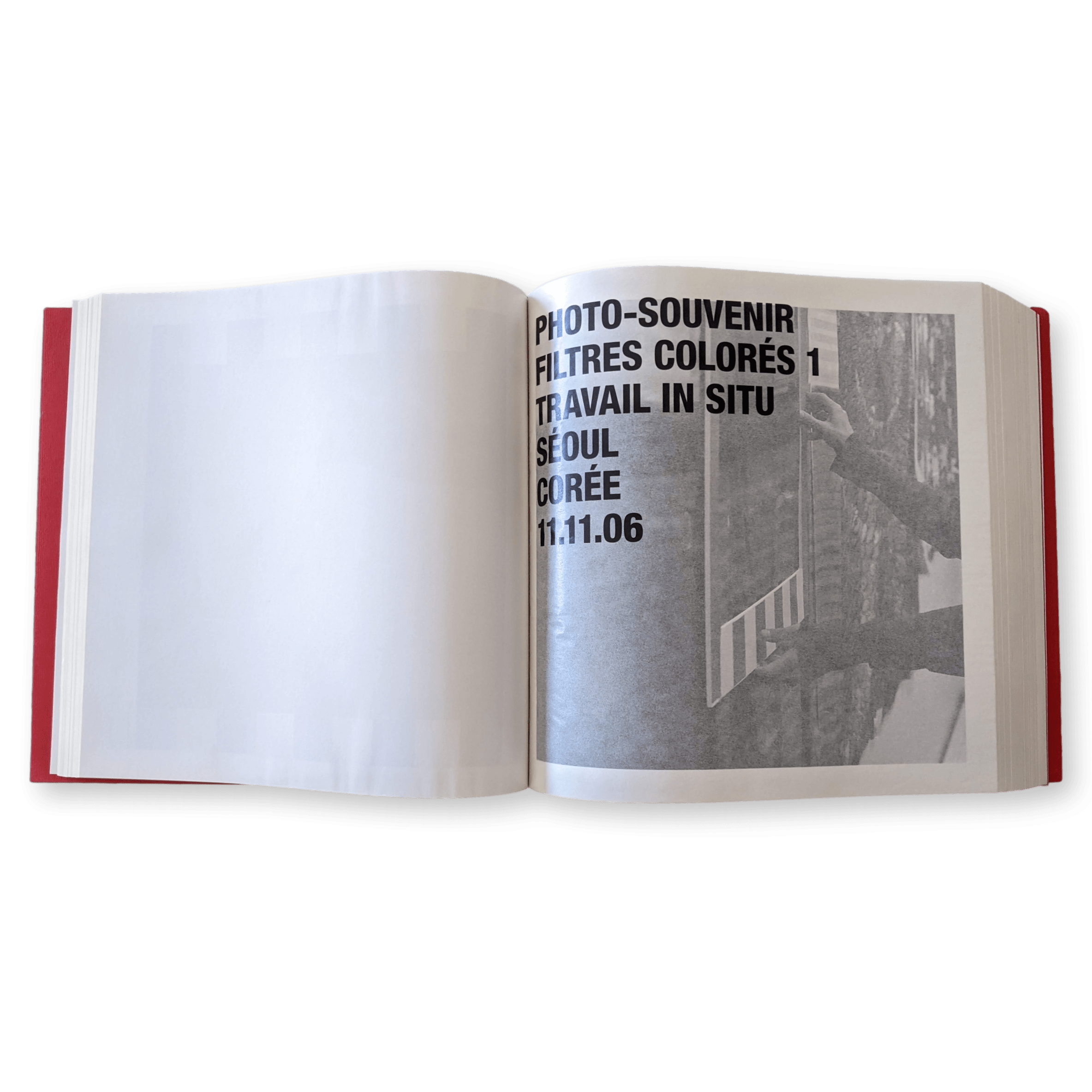 HERMES X DANIEL BUREN Photos-Souvenris au Carre Book