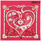 HERMES De Tout Coeur Heart Stickers Sheet