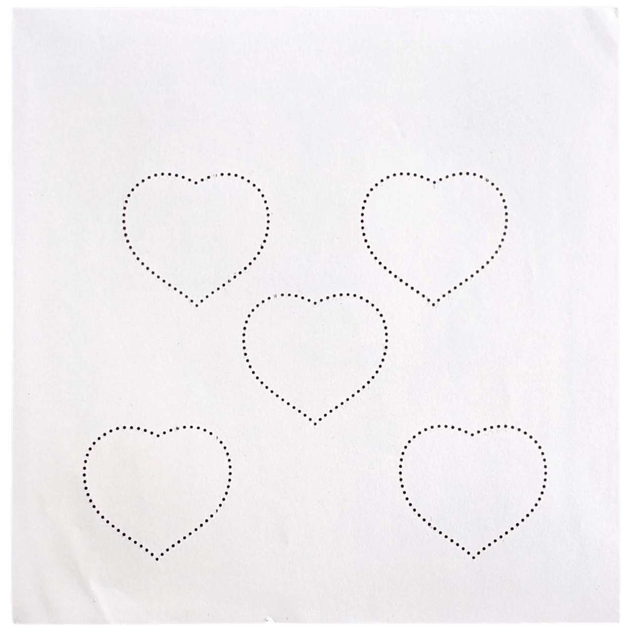HERMES De Tout Coeur Heart Stickers Sheet
