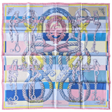 HERMES - Double Face Della Cavalleria by Virginie Jamin Silk Scarf 90