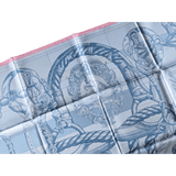 HERMES - Double Face Della Cavalleria by Virginie Jamin Silk Scarf 90