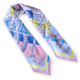 HERMES - Double Face Della Cavalleria by Virginie Jamin Silk Scarf 90