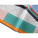 HERMES - Double Face Tapis de Selle - Twill Silk Scarf 90