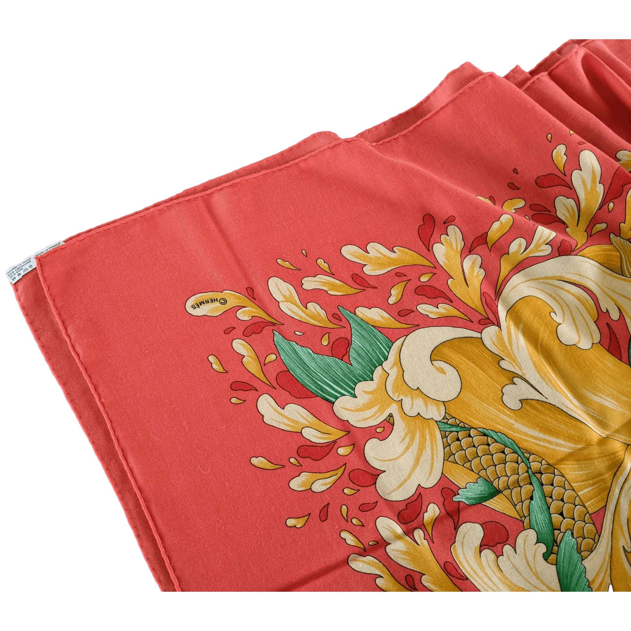 HERMES Ecume Shawl 140 Cashmere & Silk
