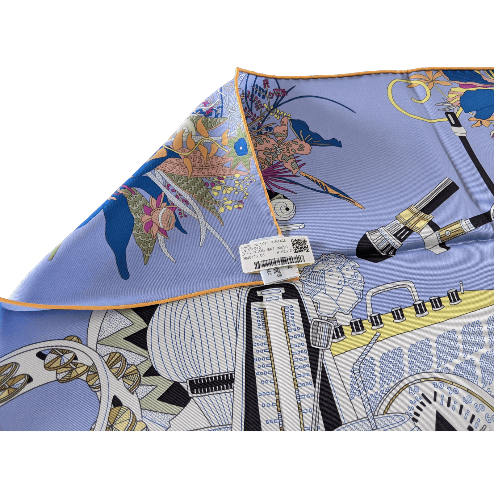 ⭐︎ エムエム ⭐︎HERMES CARRE70 SOIE VINTAGE HERMES Soie Vintage