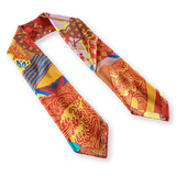 HERMES 2011 Ex Libris en Kimonos by Anamporphee Silk Twill Scarf 90 x 90 cm