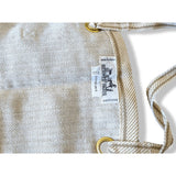 Hermes EXCLUSIF Vintage Natural Chevron Supple Cotton GARDENING APRON, BNEW! - poupishop