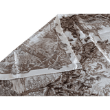 HERMES 2008 Fantaisie Pittoresque by Francoise Houtin Twill Scarf 90 x 90 cm