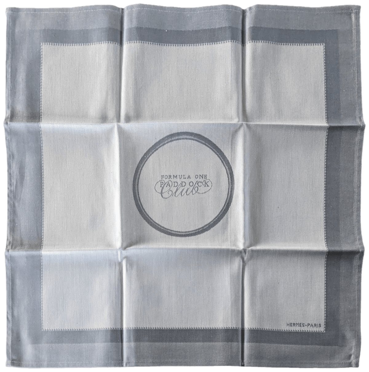 HERMES x FORMULA ONE PADDOCK CLUB VIP Tablecloth & 6 Napkins