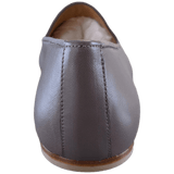 HERMES Elegant Gris Etain Nappa GASPARD Men's Mocassins Shoes