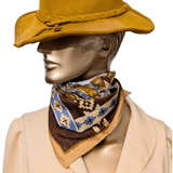 HERMES Rare Gaucho Gavroche Pocket Scarf 45 cm 